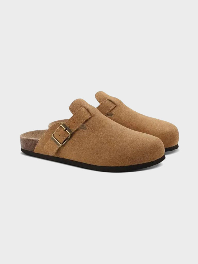 Clogs ST. BARTH aus Veloursleder - Adelmar