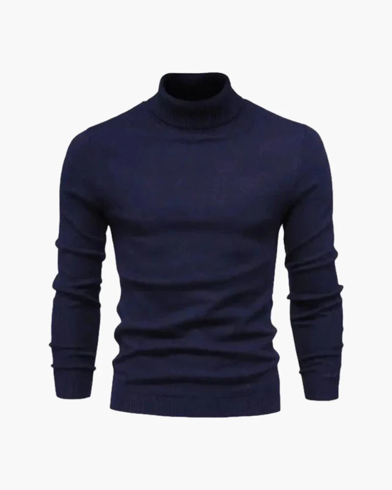 Pullover JANGSAN aus Merinowolle mit Rollkragen - Adelmar