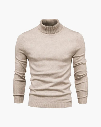 Pullover JANGSAN aus Merinowolle mit Rollkragen - Adelmar