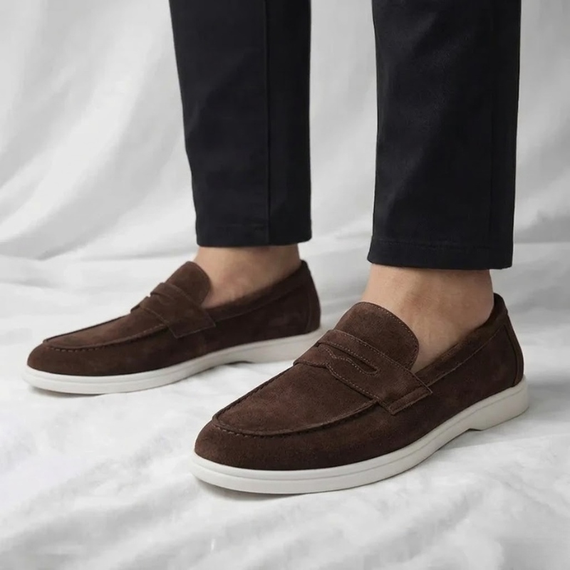 Loafer MAYFAIR aus Veloursleder - Adelmar