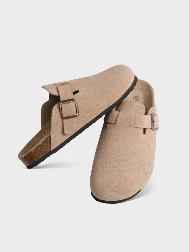 Clogs ST. BARTH aus Veloursleder - Adelmar