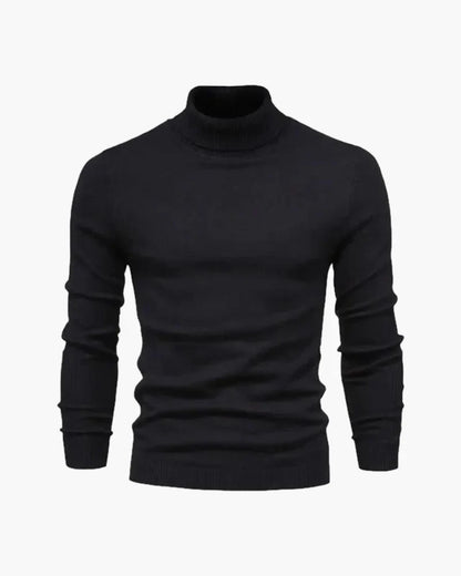 Pullover JANGSAN aus Merinowolle mit Rollkragen - Adelmar