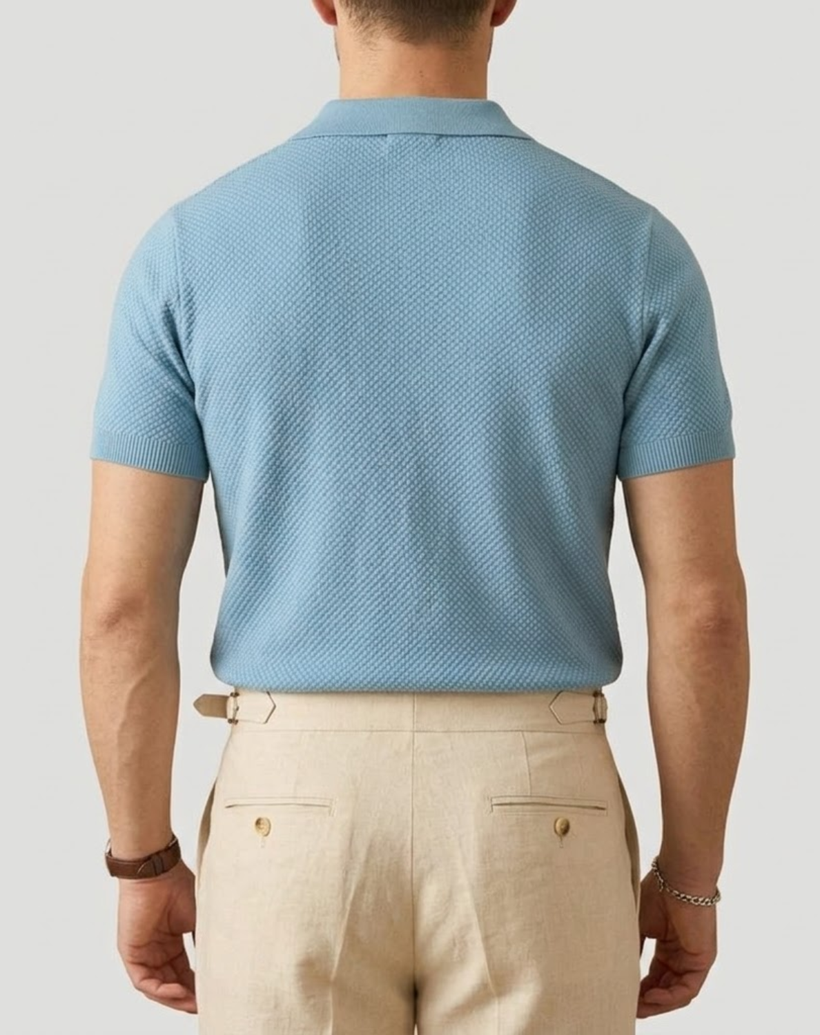 Poloshirt CAPRI mit V-Ausschnitt - Adelmar