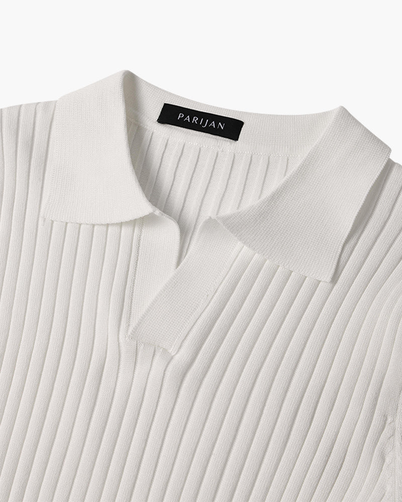 Poloshirt CHUNCHEON mit V-Ausschnitt - Adelmar