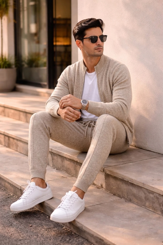 Set aus extrafeiner Merinowolle - Adelmar
