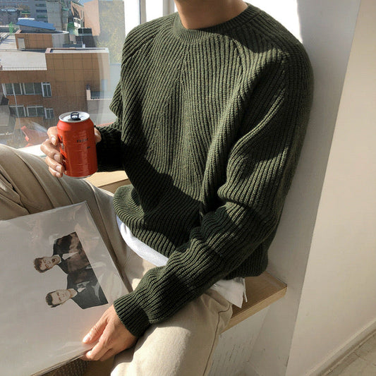 Pullover GISUNG aus Baumwolle mit Raglanärmeln - Adelmar