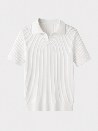 Poloshirt CHUNCHEON mit V-Ausschnitt - Adelmar