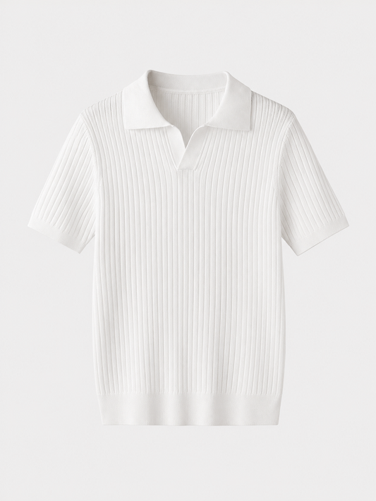 Poloshirt CHUNCHEON mit V-Ausschnitt - Adelmar