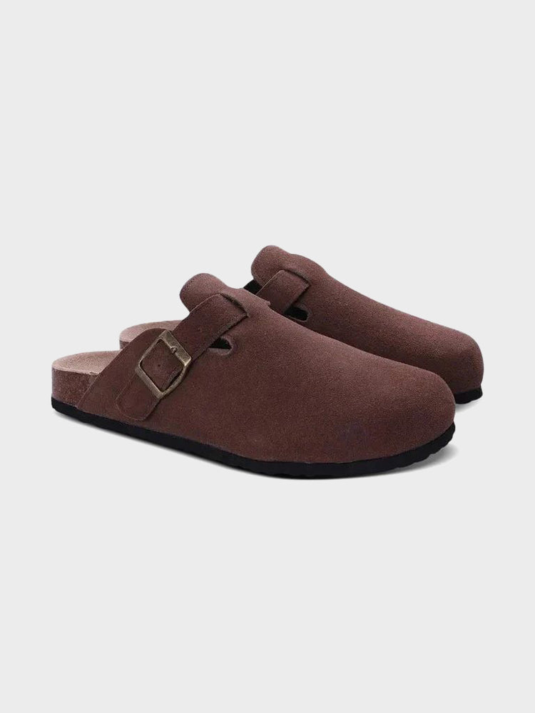 Clogs ST. BARTH aus Veloursleder - Adelmar