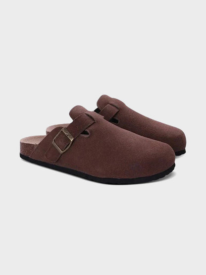 Clogs ST. BARTH aus Veloursleder - Adelmar