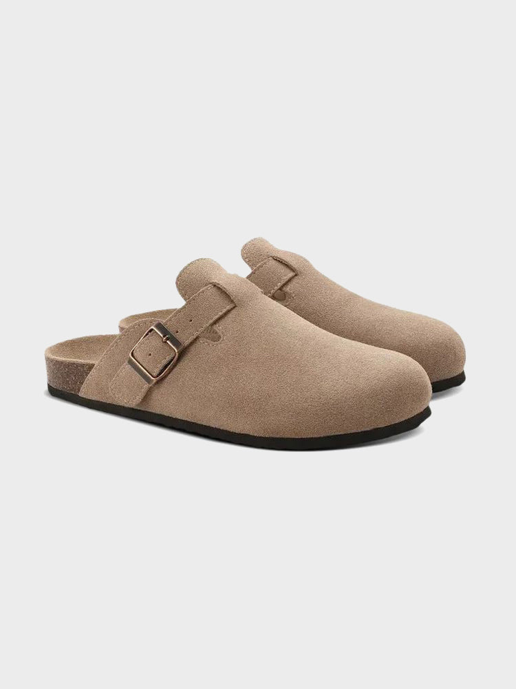 Clogs ST. BARTH aus Veloursleder - Adelmar