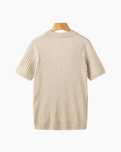 Poloshirt CHUNCHEON mit V-Ausschnitt - Adelmar