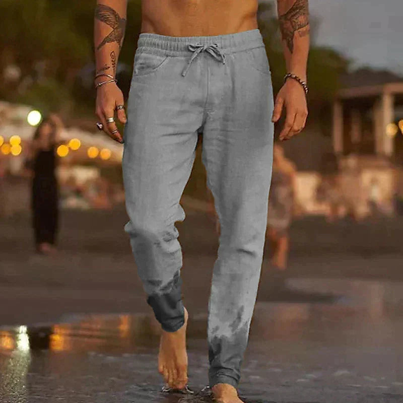 Hose CAPRI aus Leinen - Adelmar