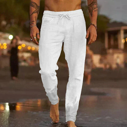 Hose CAPRI aus Leinen - Adelmar