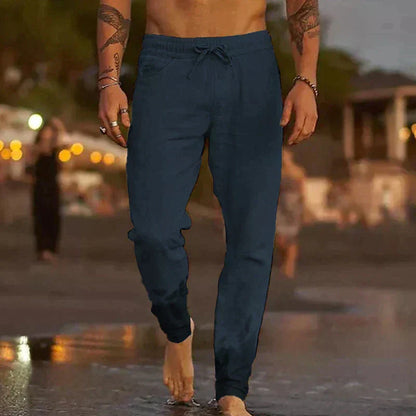 Hose CAPRI aus Leinen - Adelmar