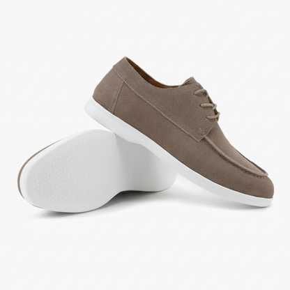 Schuhe aus Veloursleder mit Schnürung - Adelmar