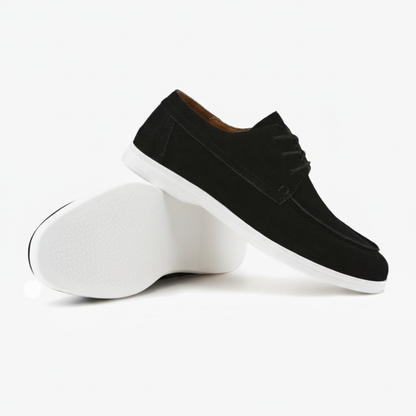 Schuhe aus Veloursleder mit Schnürung - Adelmar