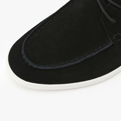 Schuhe aus Veloursleder mit Schnürung - Adelmar