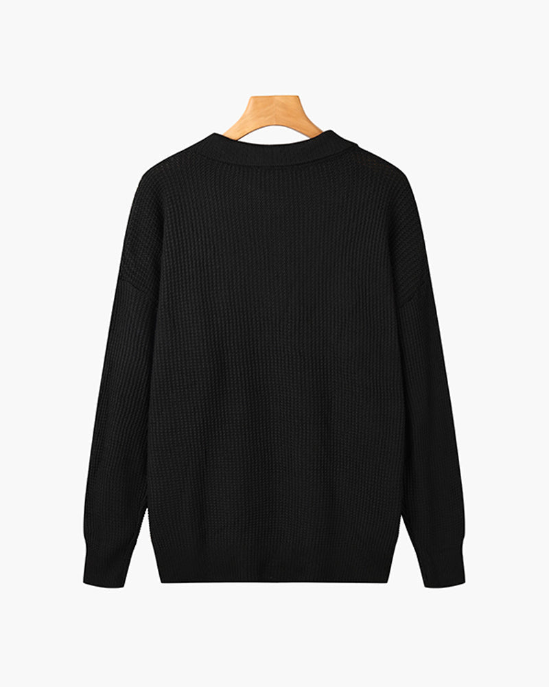 Pullover GONGJU aus Baumwolle mit Reißverschluss - Adelmar