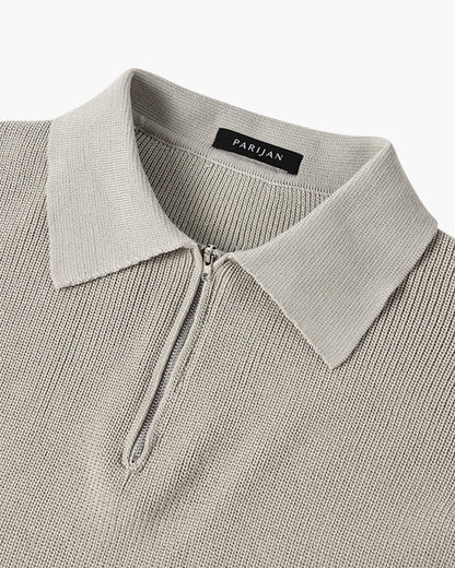 Pullover RASON aus Baumwolle mit Reißverschluss - Adelmar