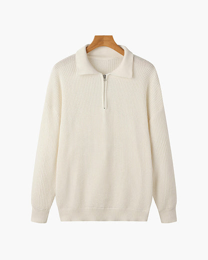 Pullover GONGJU aus Baumwolle mit Reißverschluss - Adelmar