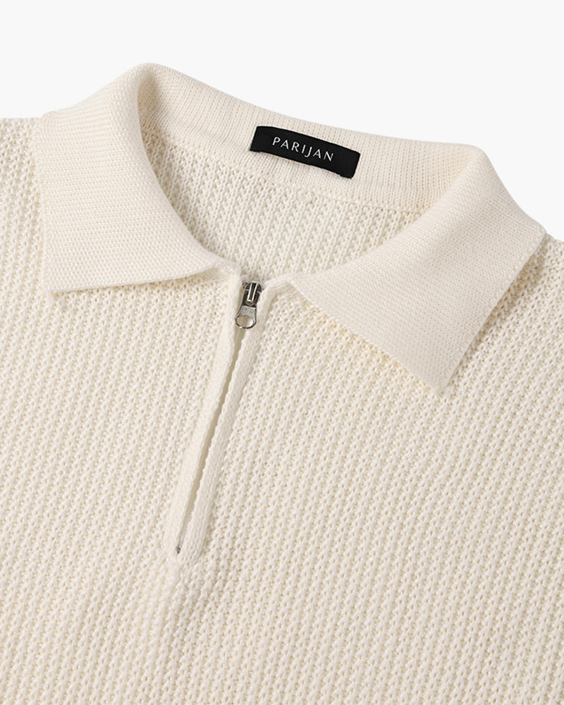 Pullover GONGJU aus Baumwolle mit Reißverschluss - Adelmar