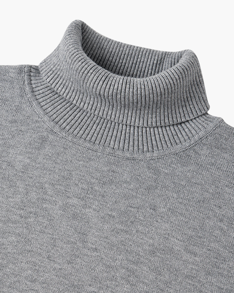Pullover JANGSAN aus Merinowolle mit Rollkragen - Adelmar