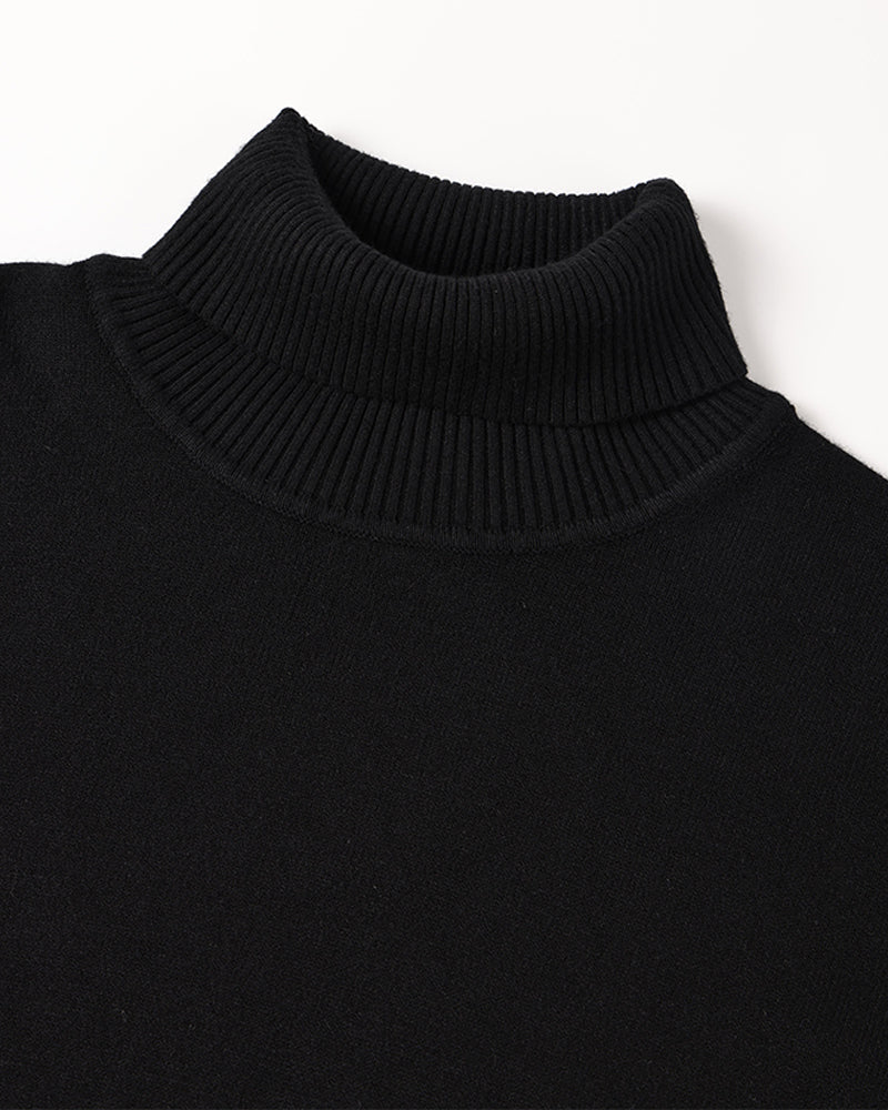 Pullover JANGSAN aus Merinowolle mit Rollkragen - Adelmar