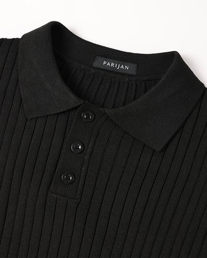Poloshirt SEOJIN aus Baumwolle mit langen Ärmeln - Adelmar