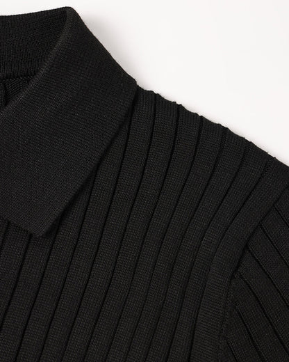 Poloshirt SEOJIN aus Baumwolle mit langen Ärmeln - Adelmar