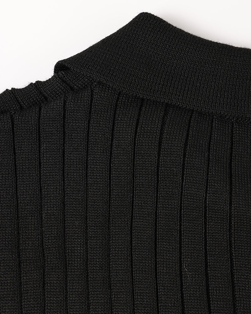 Poloshirt SEOJIN aus Baumwolle mit langen Ärmeln - Adelmar