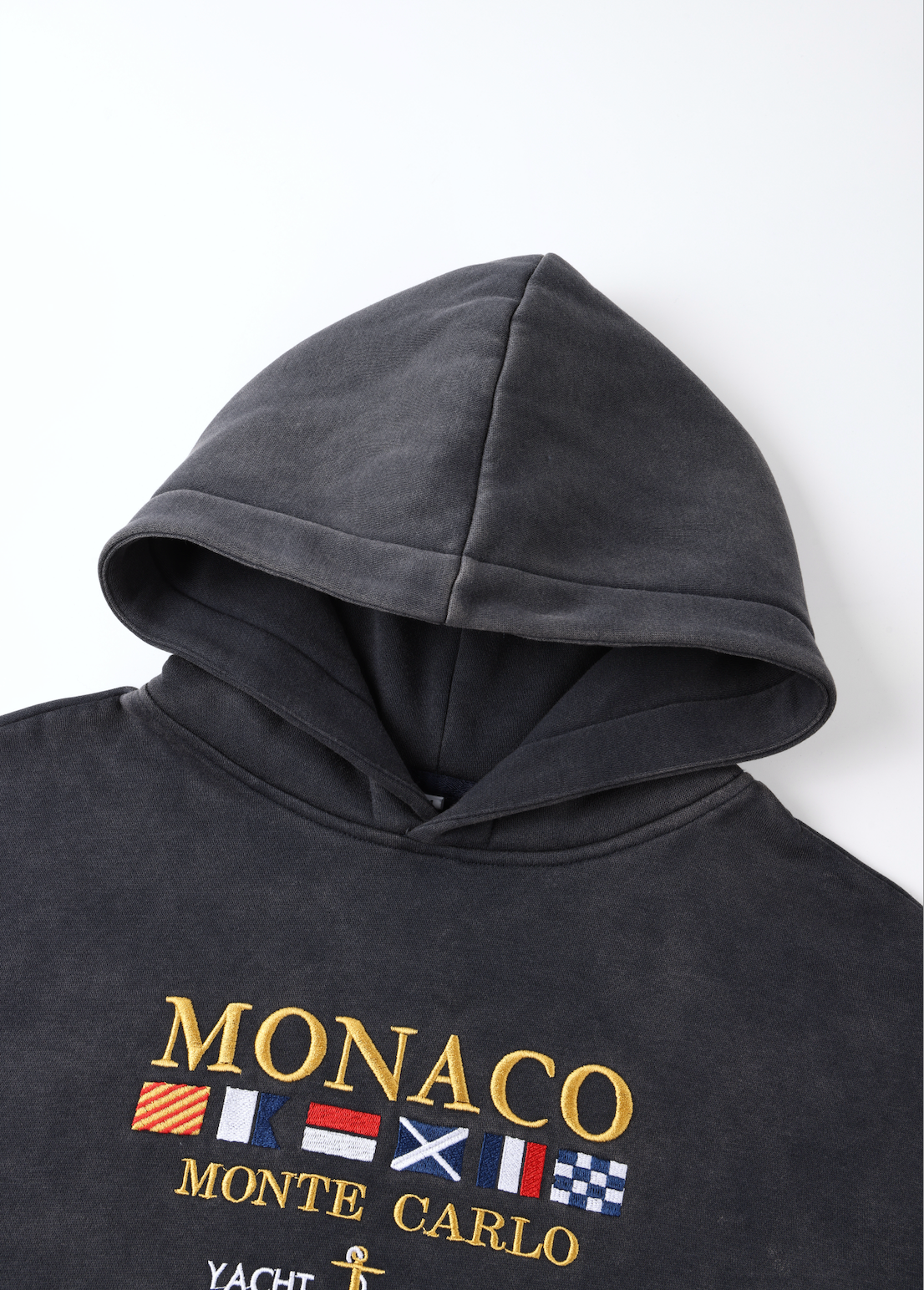 Hoodie MONACO mit Stickerei - Adelmar