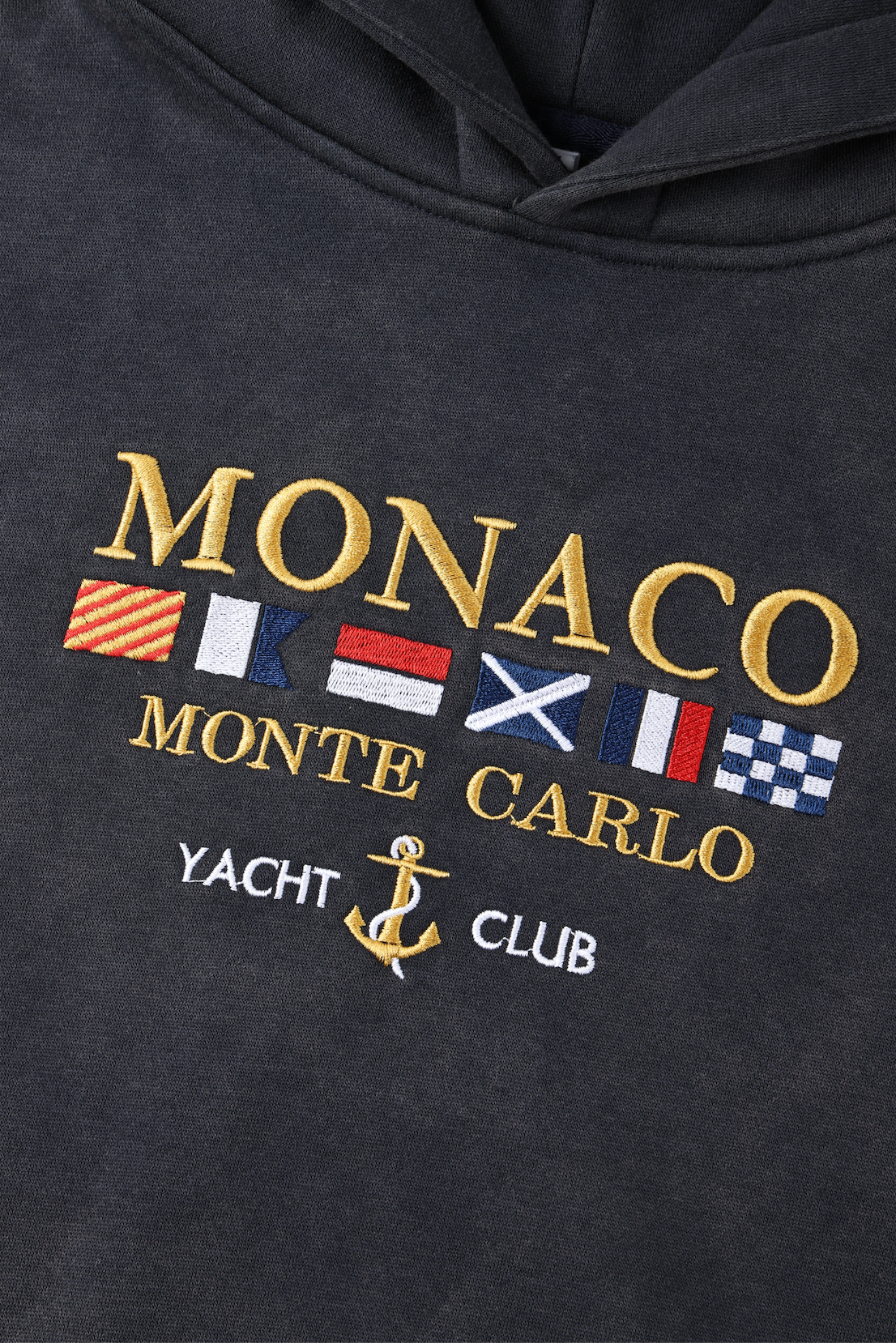 Hoodie MONACO mit Stickerei - Adelmar
