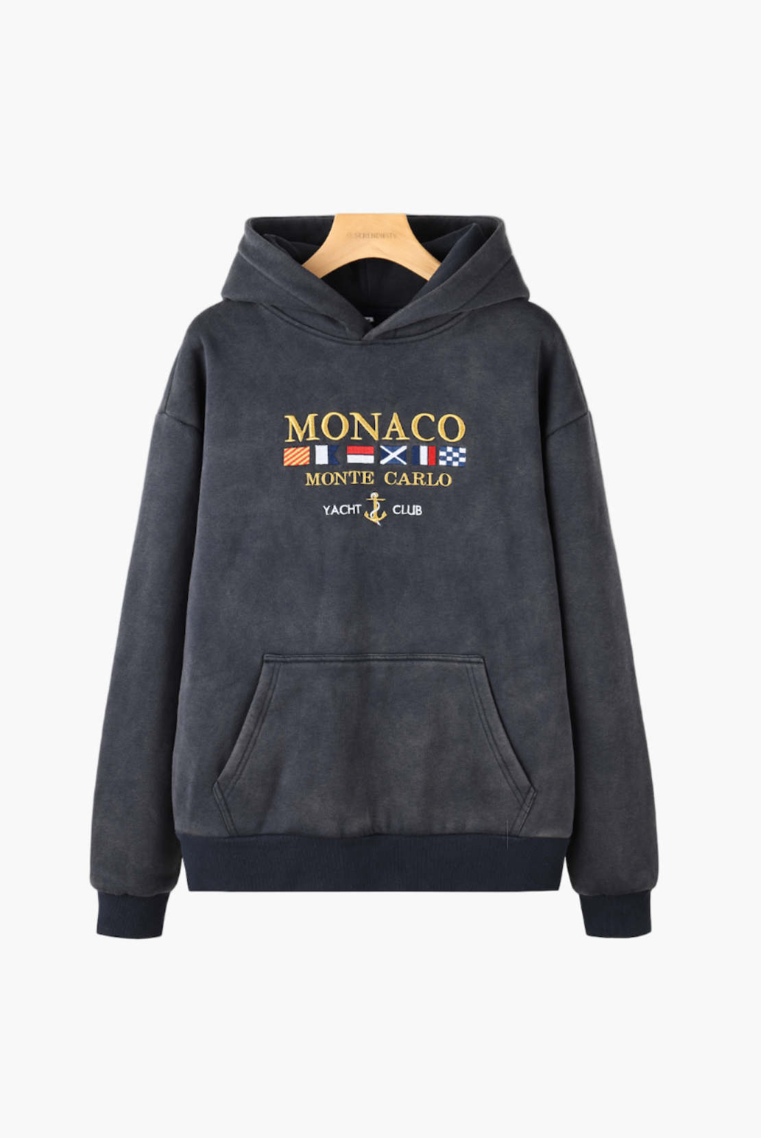 Hoodie MONACO mit Stickerei - Adelmar