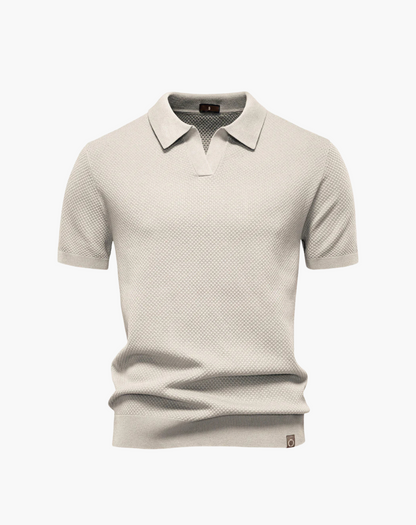 Poloshirt CAPRI mit V-Ausschnitt - Adelmar