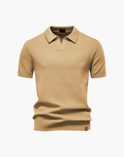 Poloshirt CAPRI mit V-Ausschnitt - Adelmar