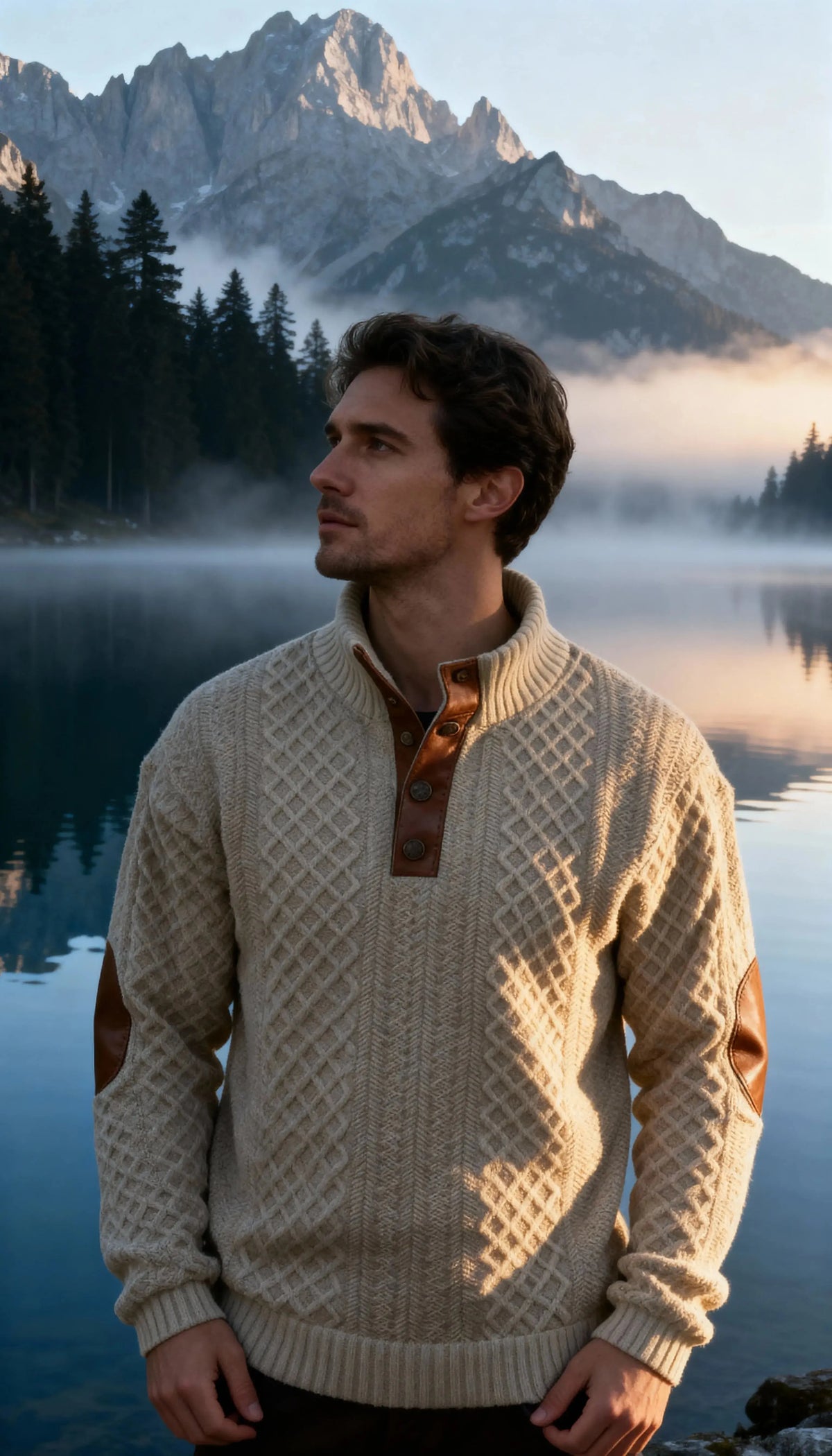 Pullover CHAMONIX mit hohem Kragen - Adelmar