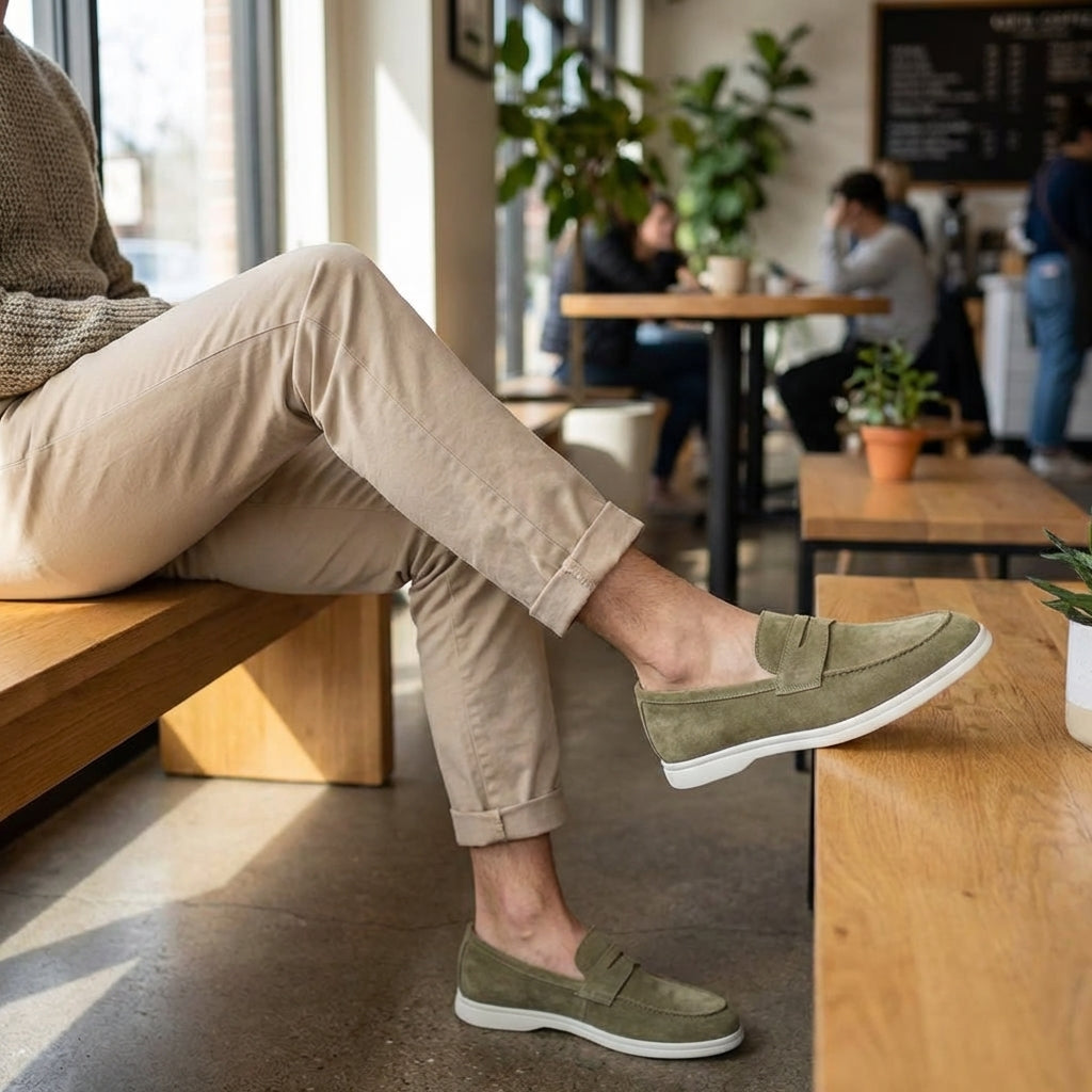 Loafer MAYFAIR aus Veloursleder - Adelmar