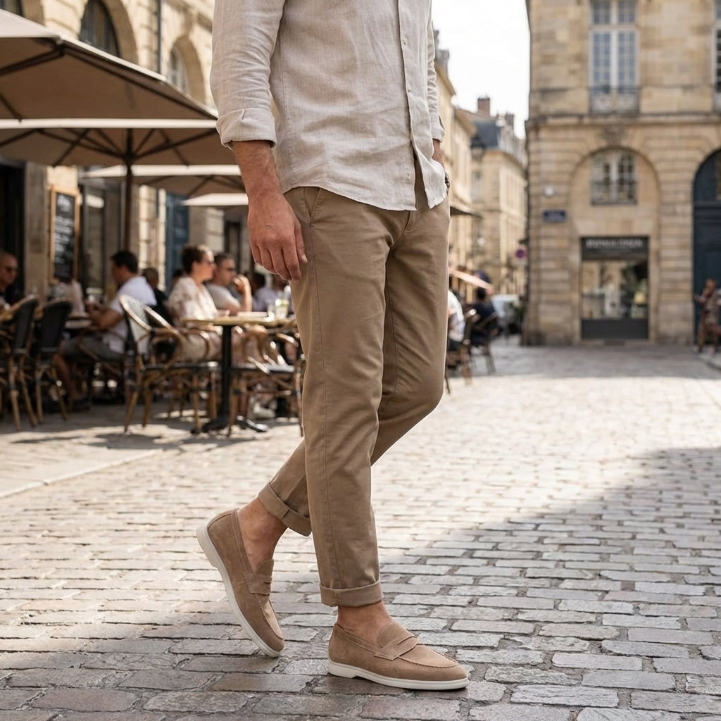 Loafer MAYFAIR aus Veloursleder - Adelmar