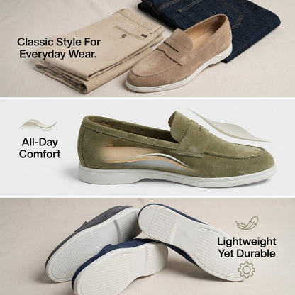 Loafer MAYFAIR aus Veloursleder - Adelmar