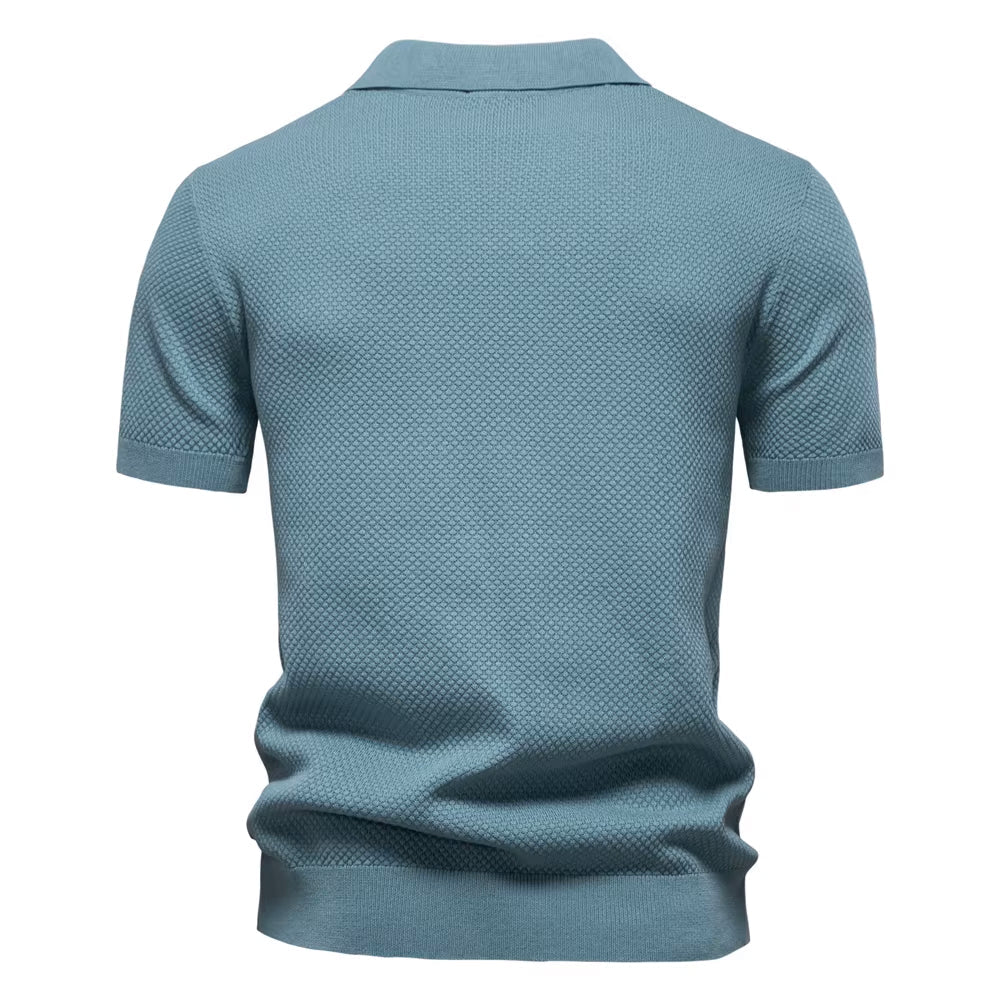 Poloshirt CAPRI mit V-Ausschnitt - Adelmar