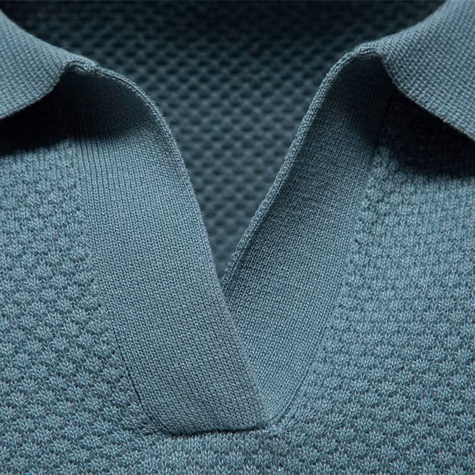 Poloshirt CAPRI mit V-Ausschnitt - Adelmar